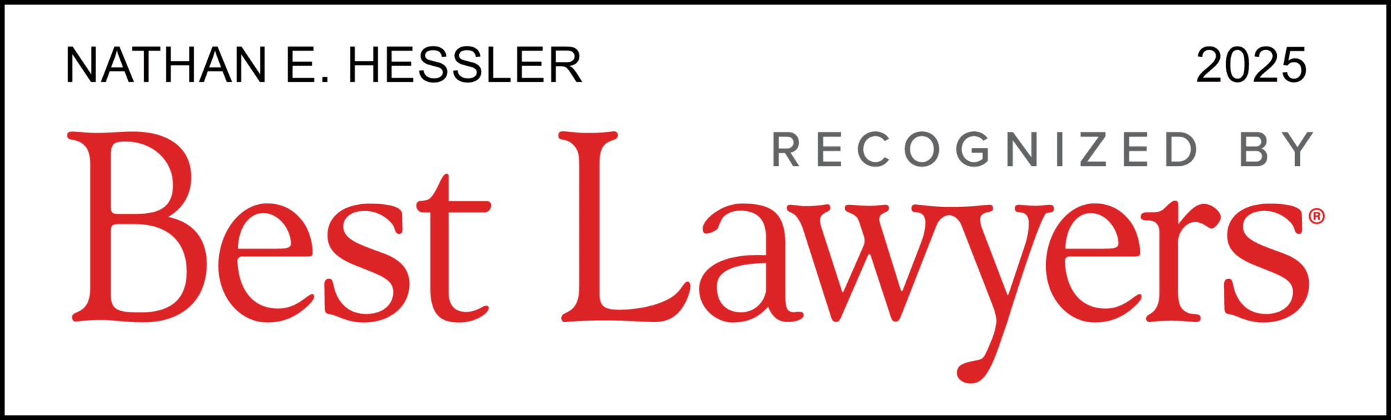 Best Lawyers - Lawyer Nathan Hessler