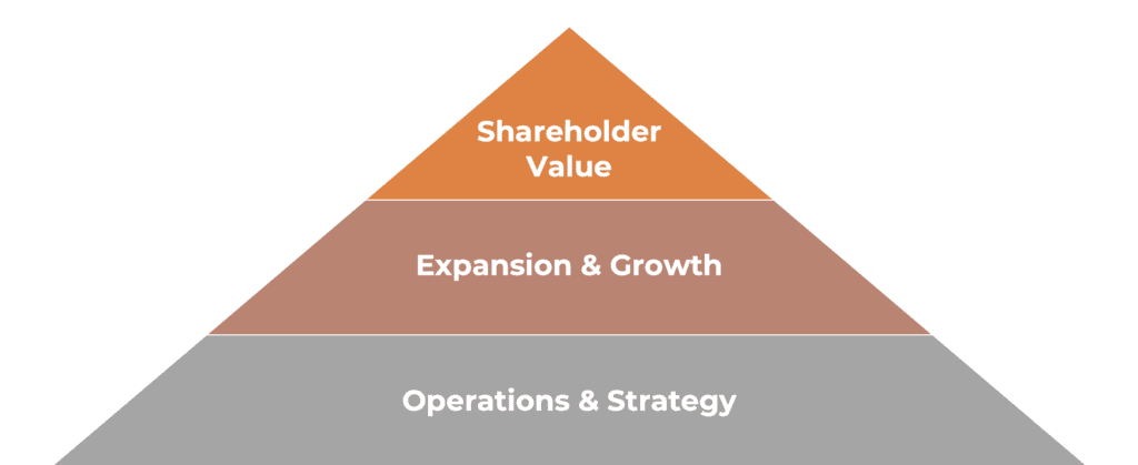 Wegman Hessler value pyramid of services